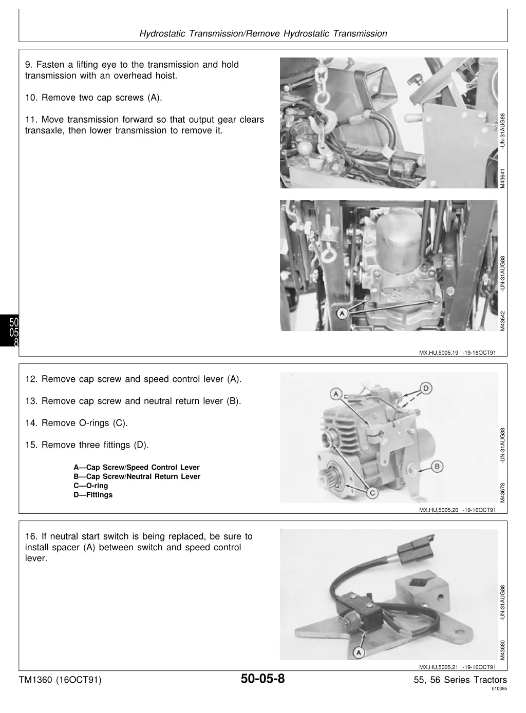 hydrostatic transmission remove hydrostatic 2