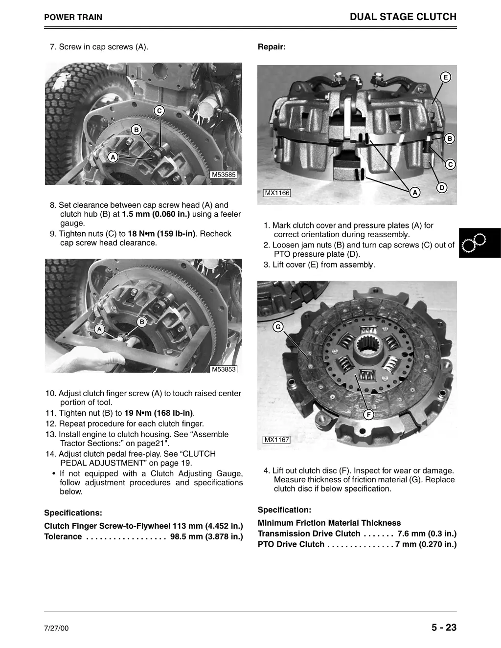 dual stage clutch 1