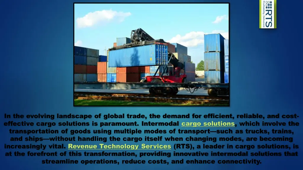 in the evolving landscape of global trade