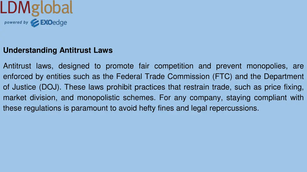 understanding antitrust laws