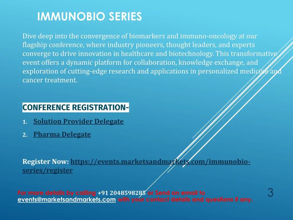 immunobio series 1