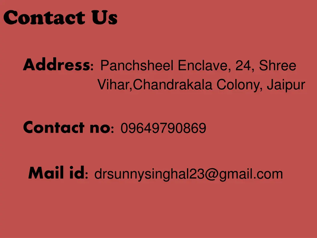 address panchsheel enclave 24 shree vihar