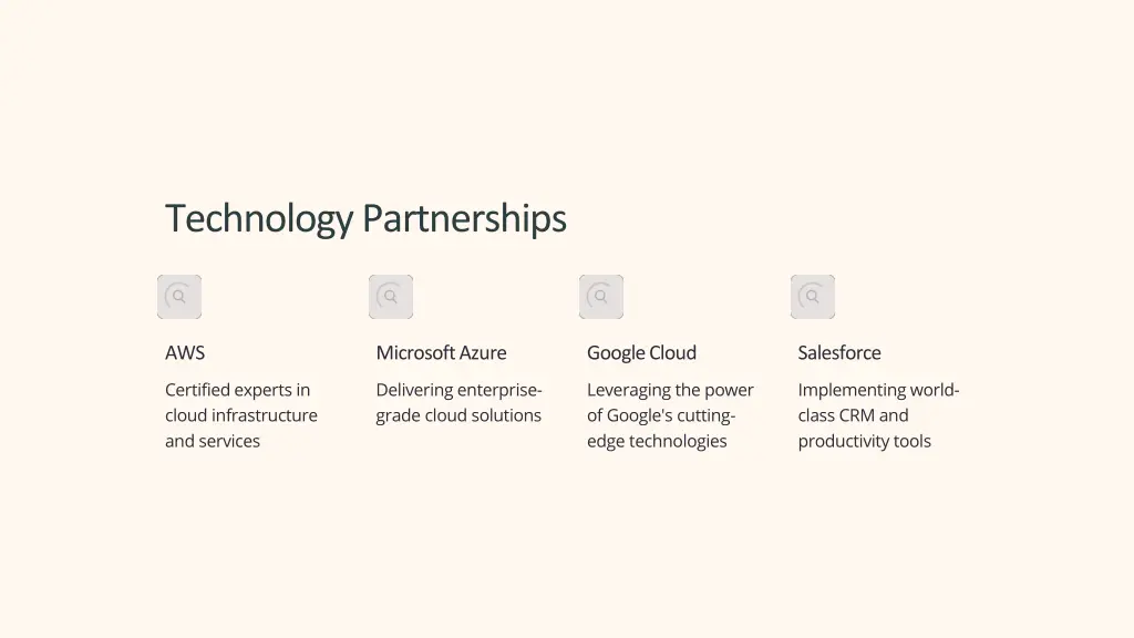 technology partnerships