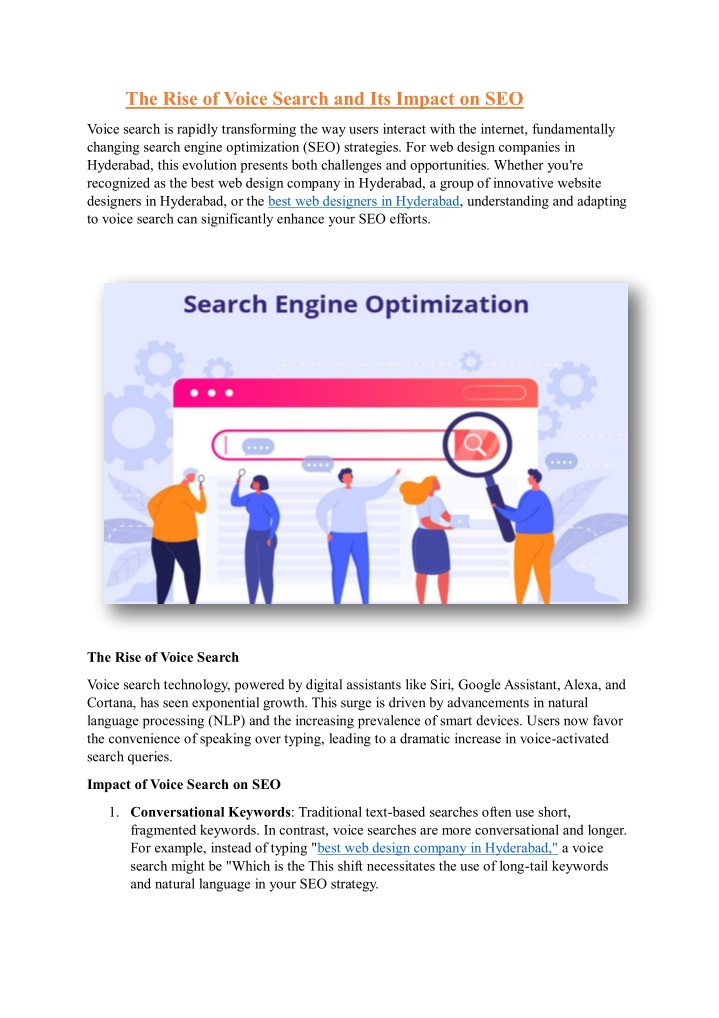 the rise of voice search and its impact on seo