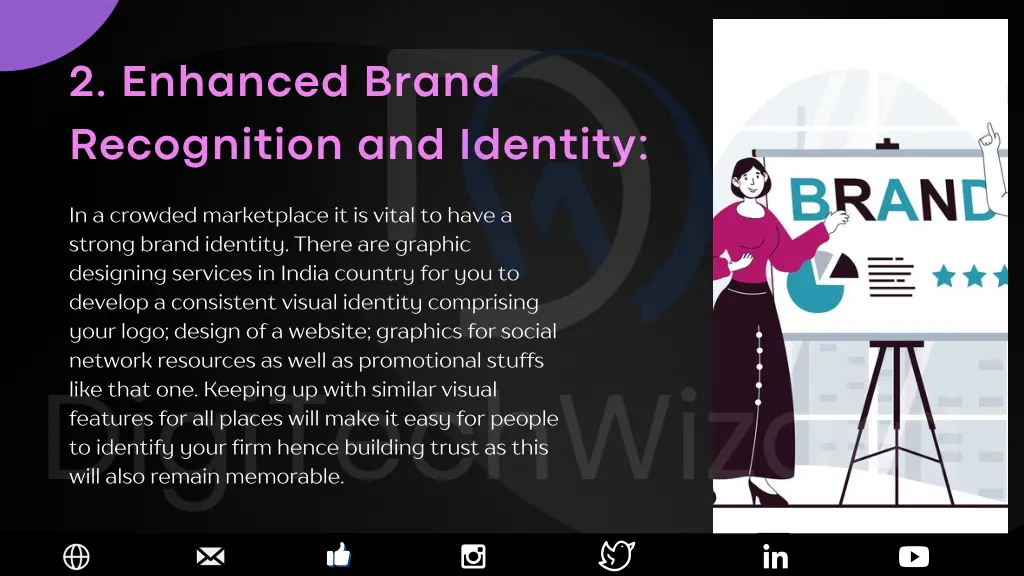 2 enhanced brand recognition and identity