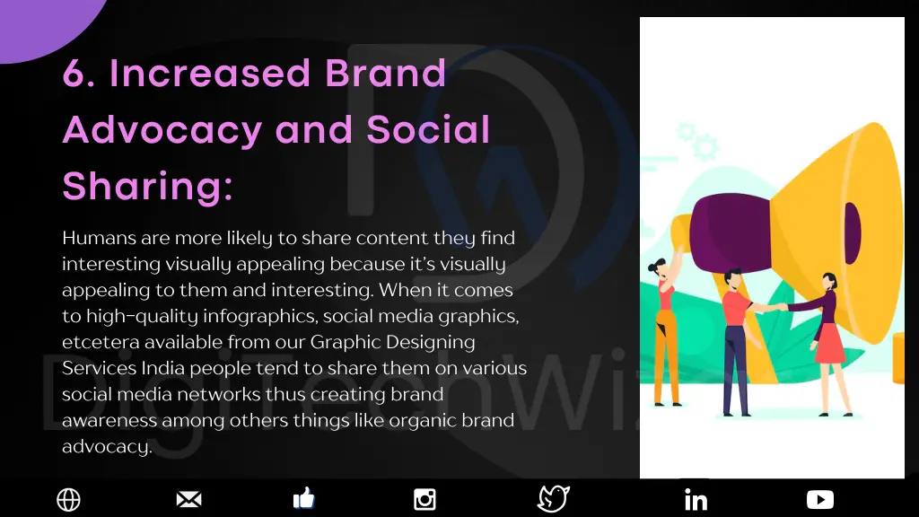 6 increased brand advocacy and social sharing