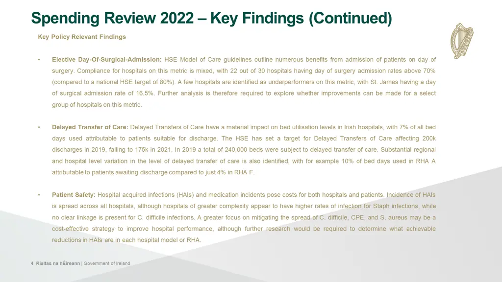 spending review 2022 key findings continued