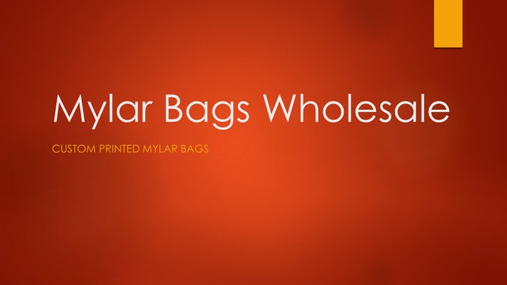 mylar bags wholesale