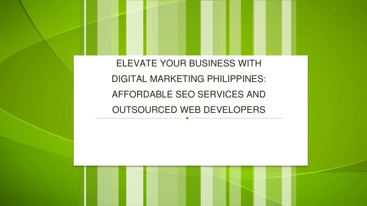 elevate your business with