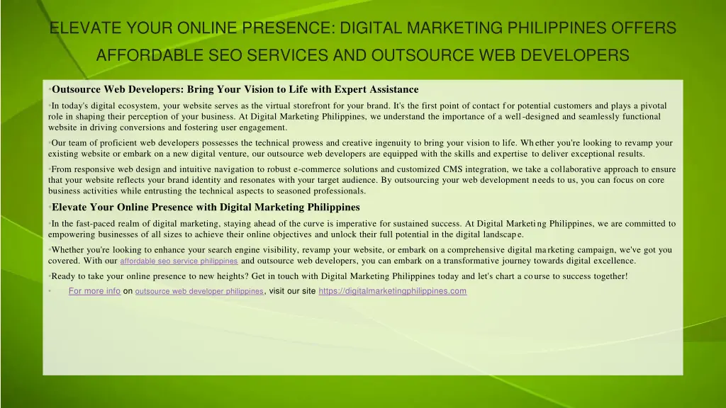 elevate your online presence digital marketing 1