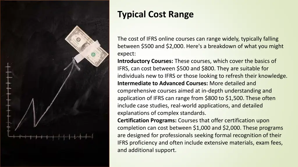 typical cost range