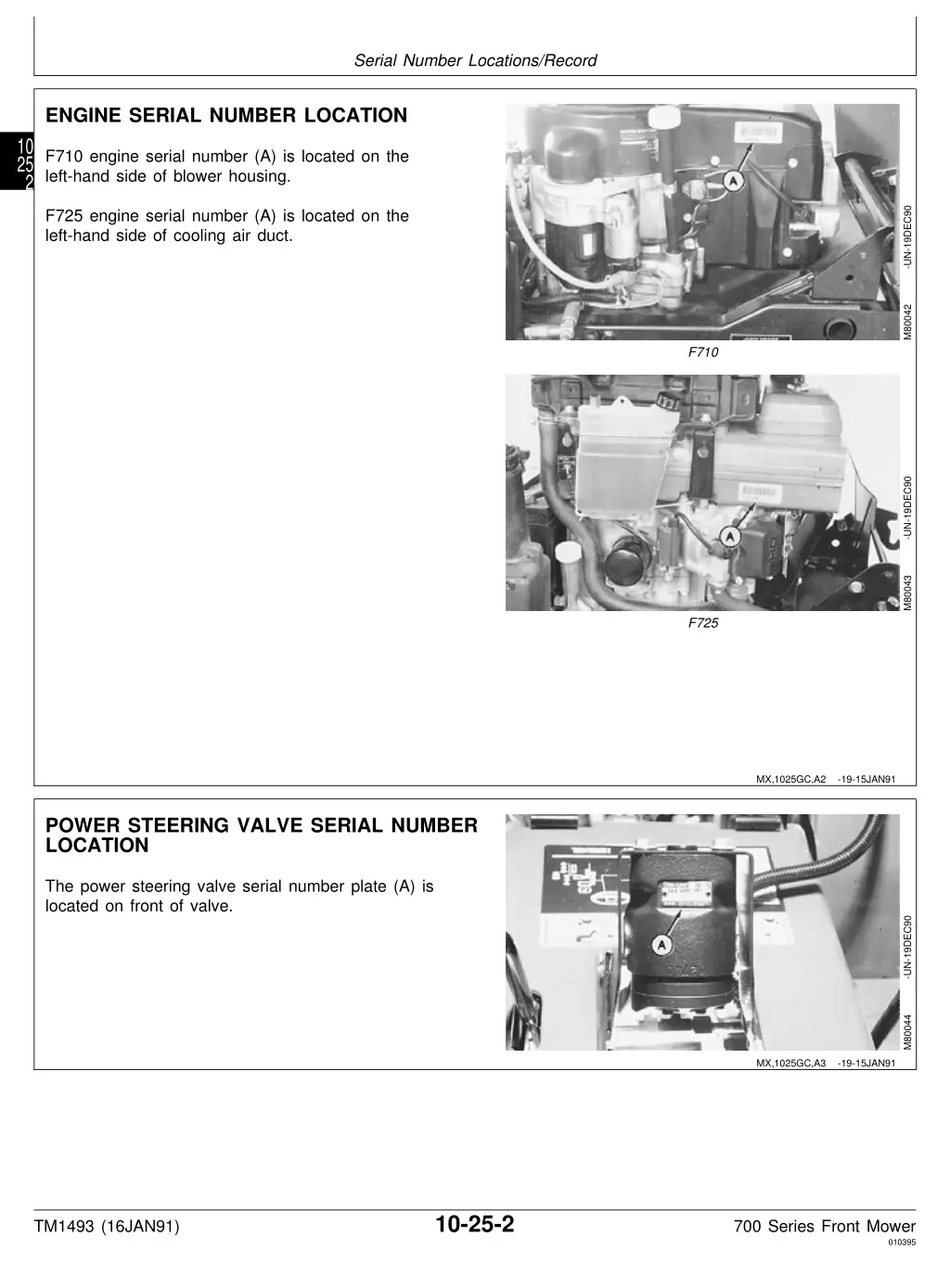 serial number locations record