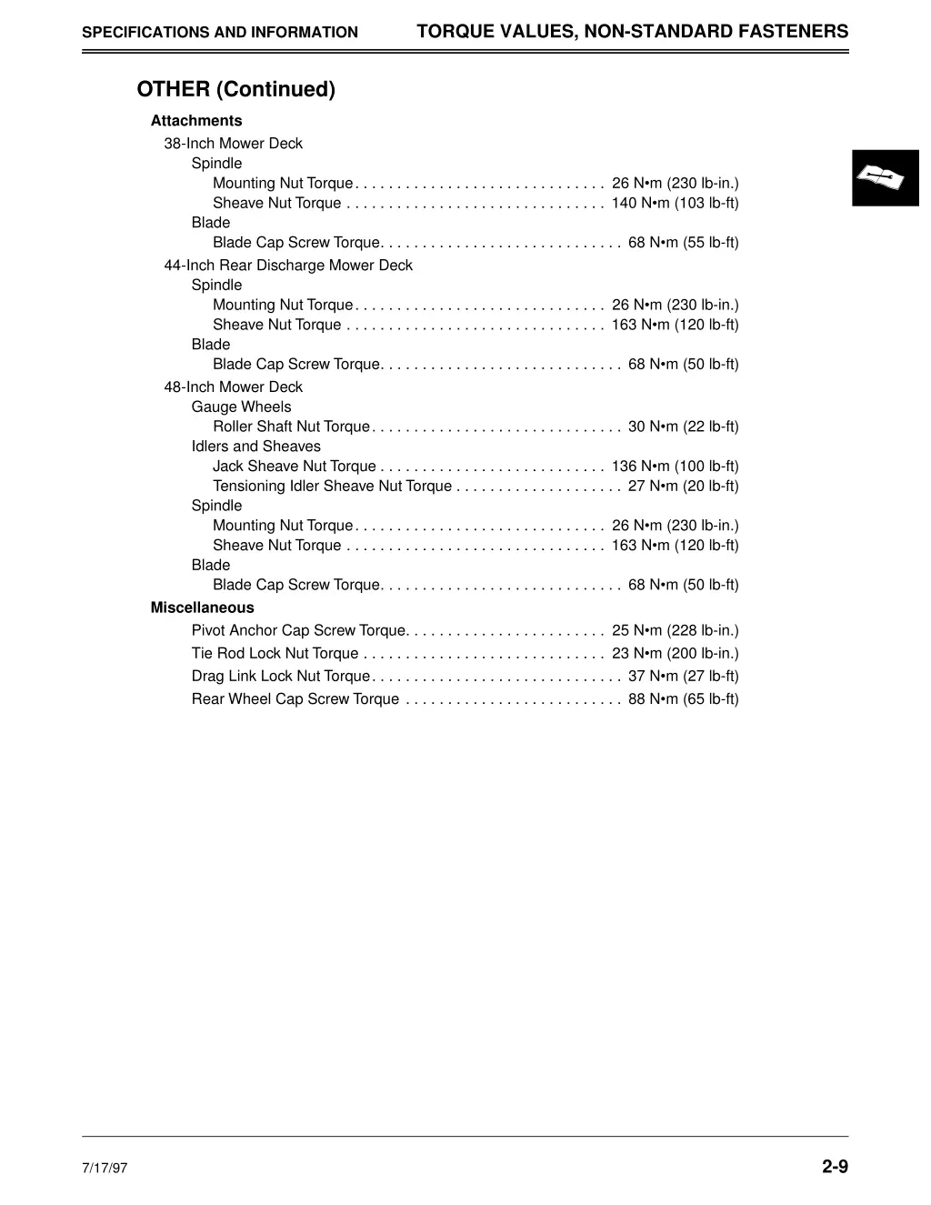 torque values non standard fasteners 2