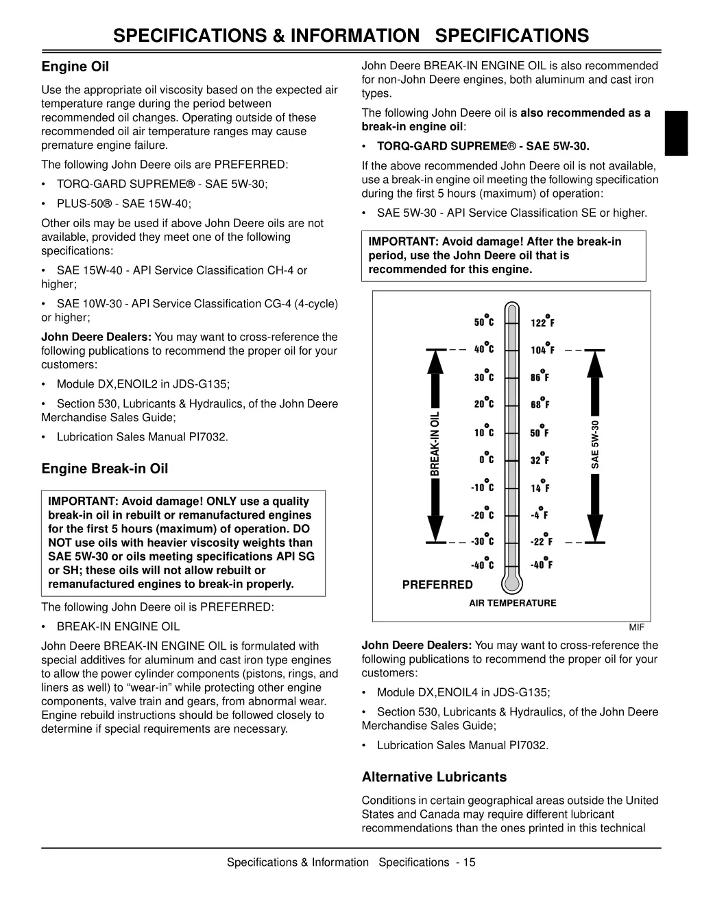 specifications information specifications 7