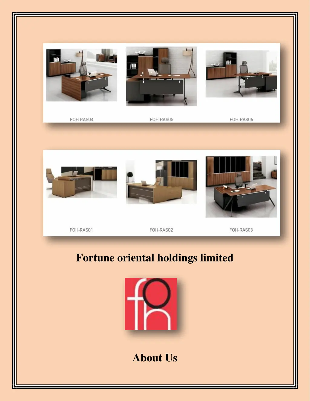 fortune oriental holdings limited