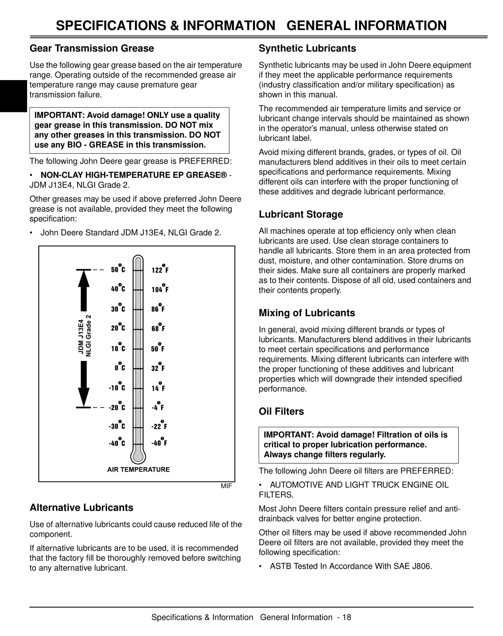 specifications information general information 4