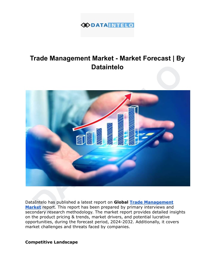 trade management market market forecast