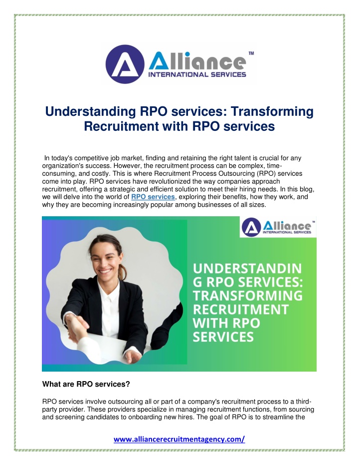 understanding rpo services transforming