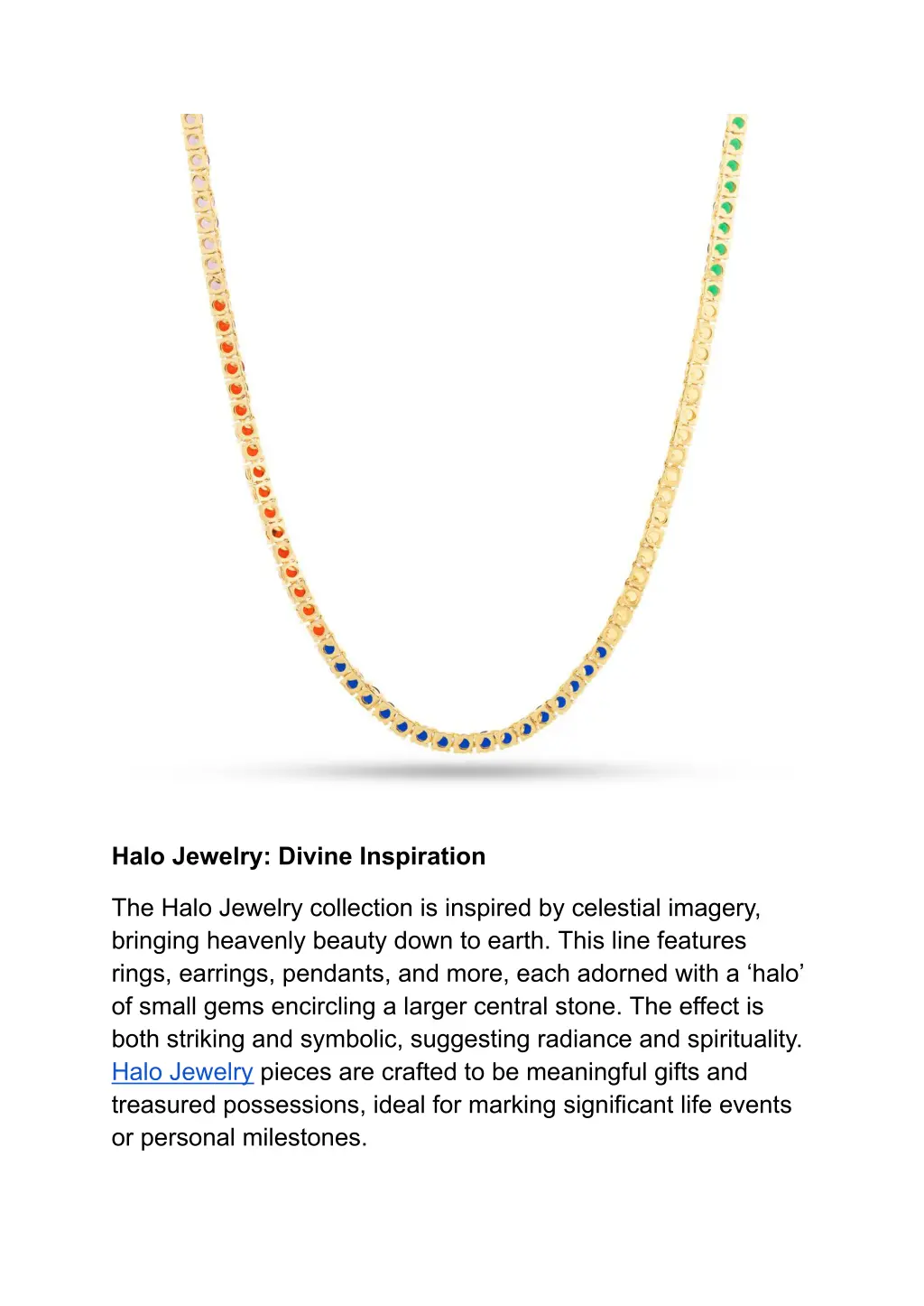 halo jewelry divine inspiration