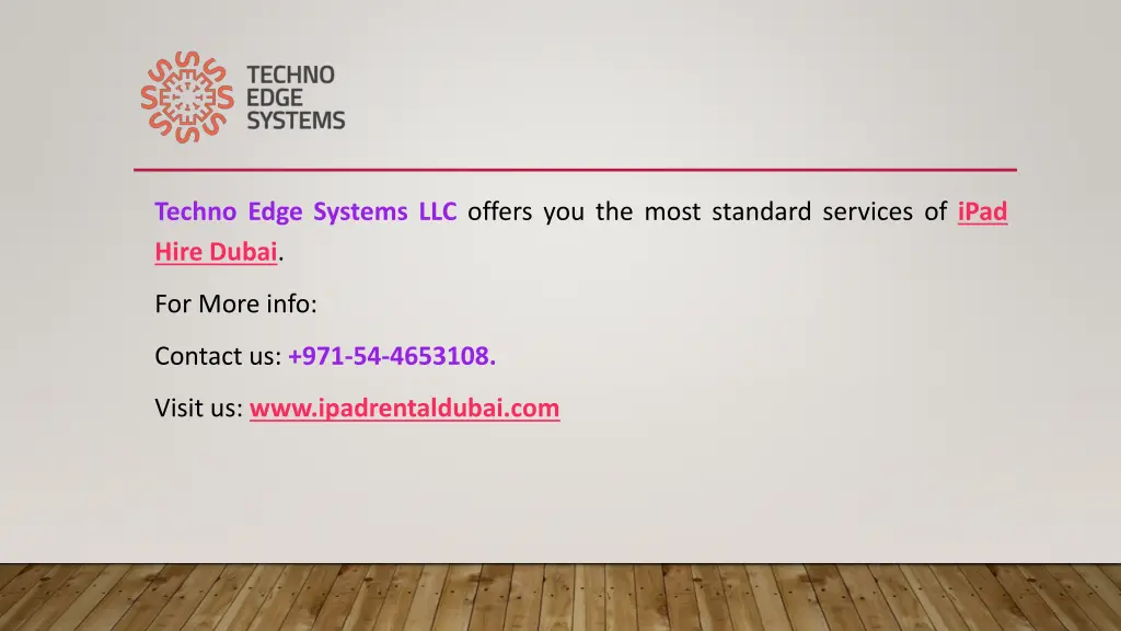 techno edge systems llc offers you the most