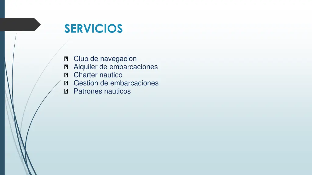 servicios