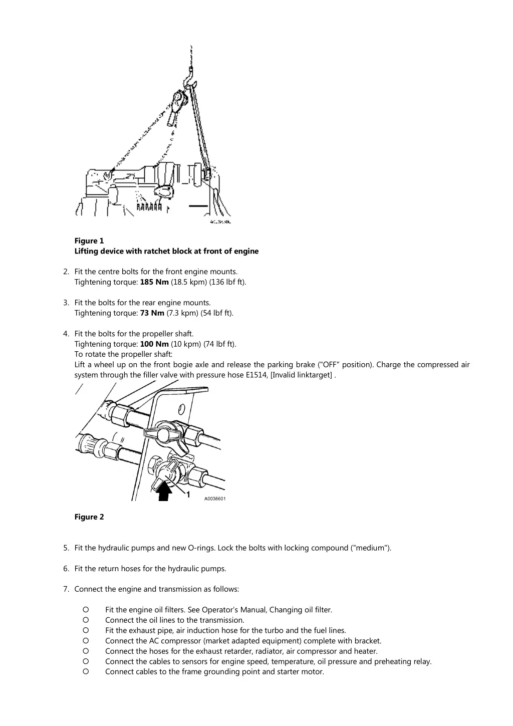 figure 1 lifting device with ratchet block