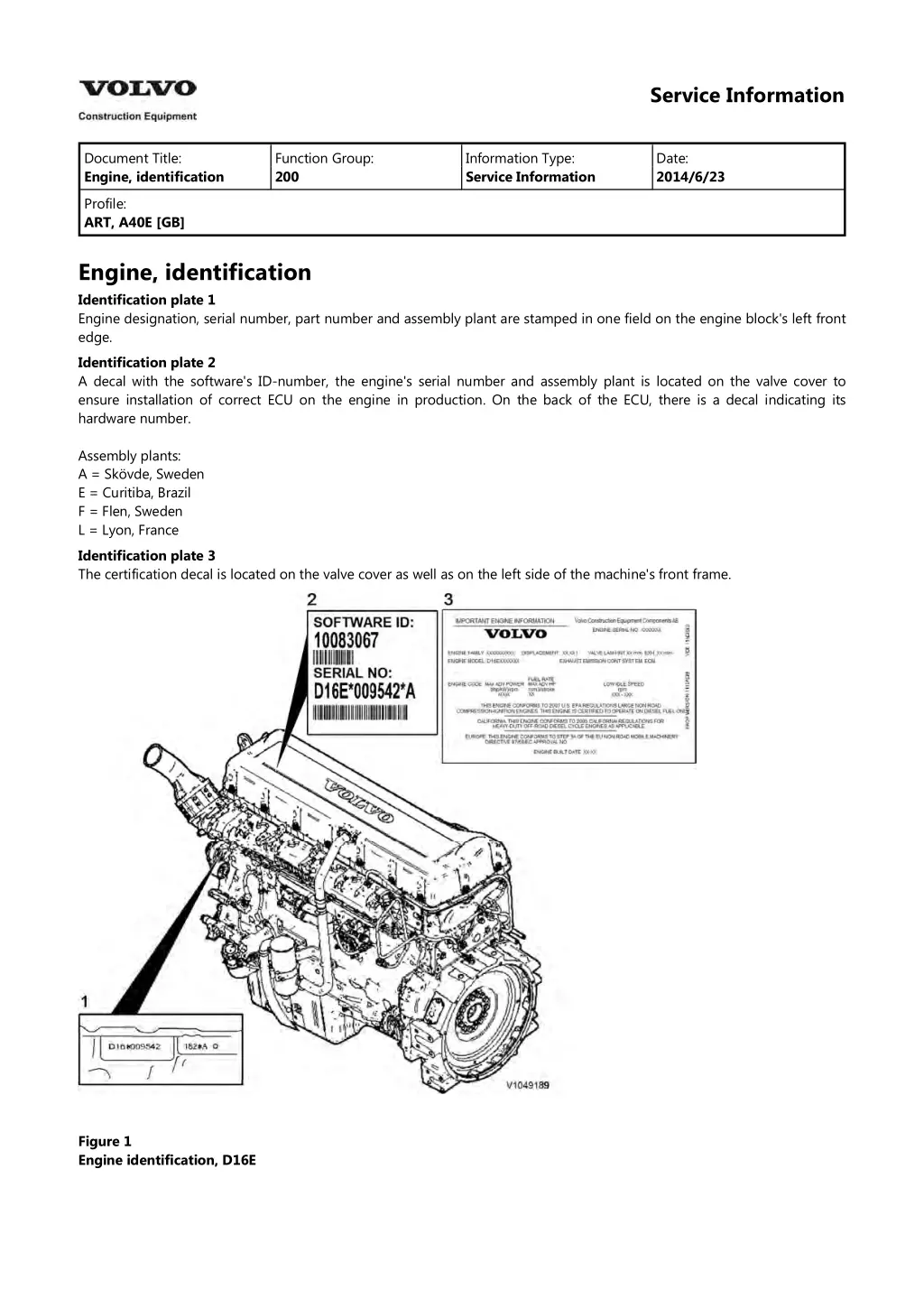 service information 2