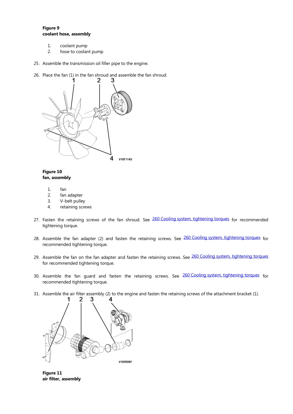 figure 9 coolant hose assembly