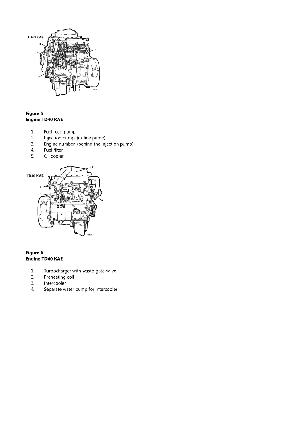 figure 5 engine td40 kae