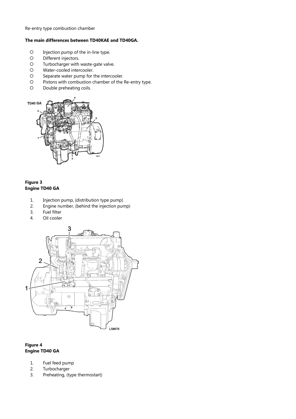 re entry type combustion chamber