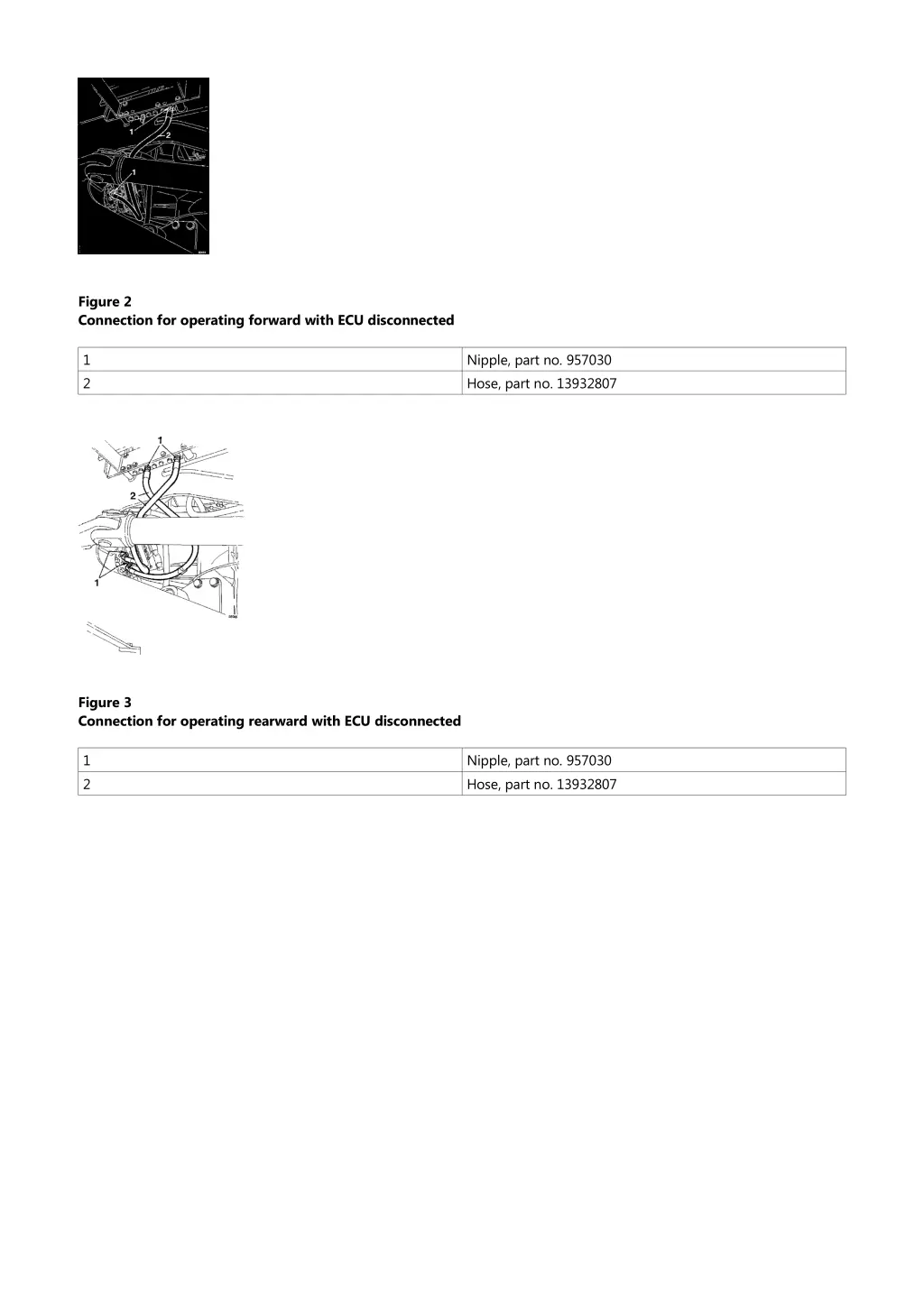 figure 2 connection for operating forward with