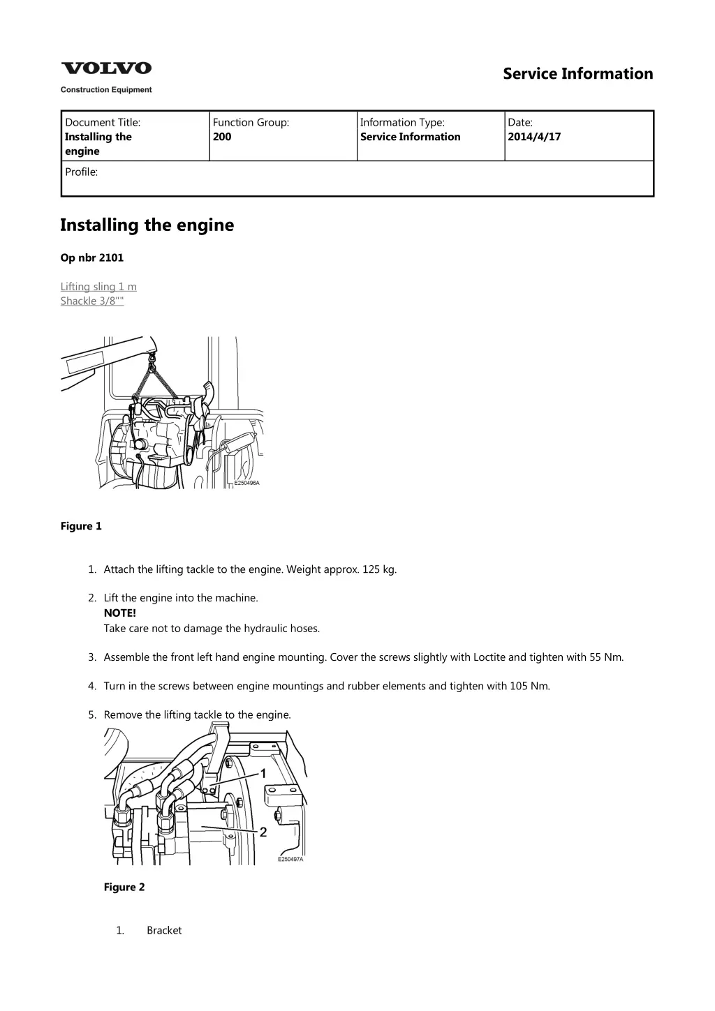 service information 1