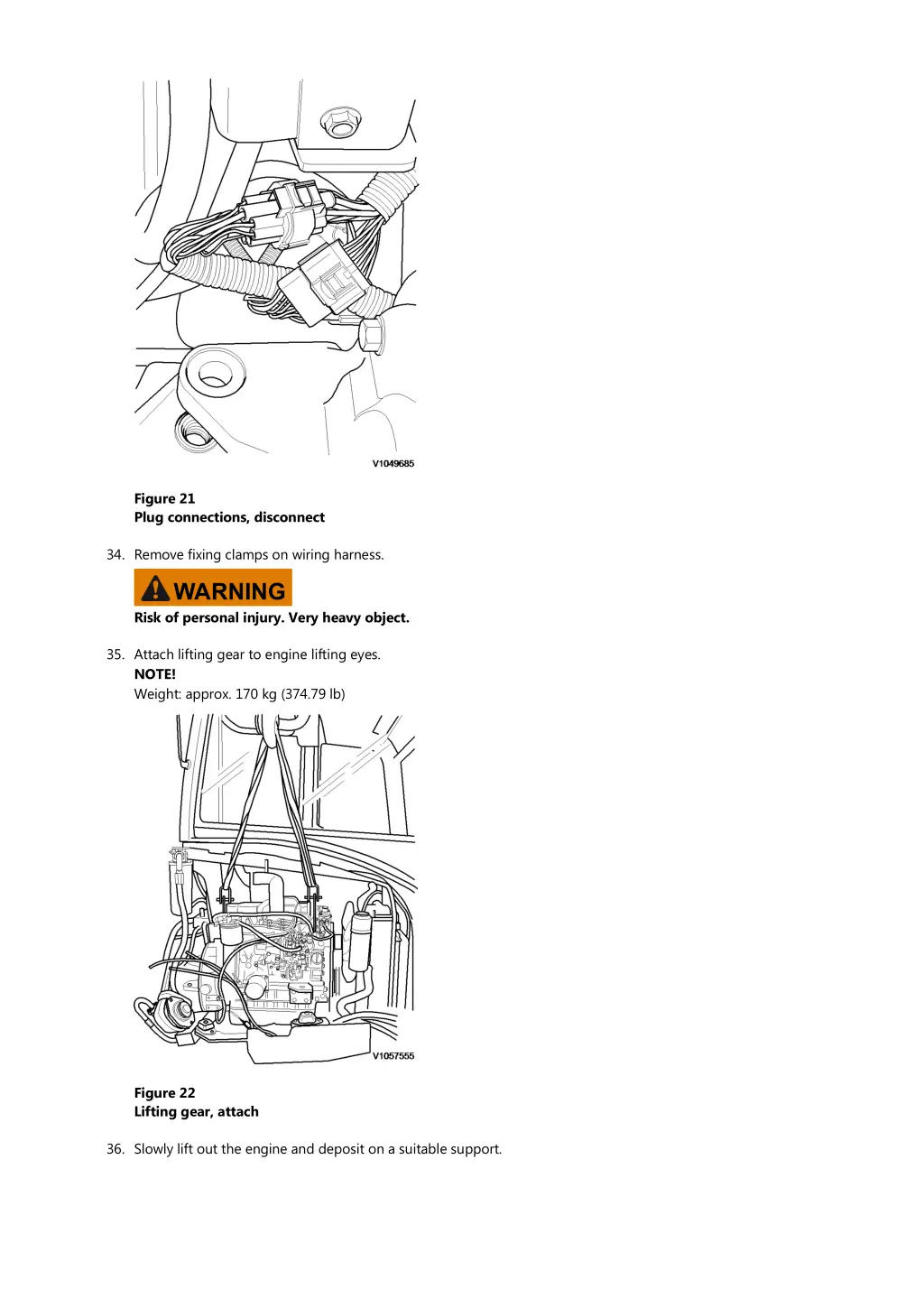 figure 21 plug connections disconnect