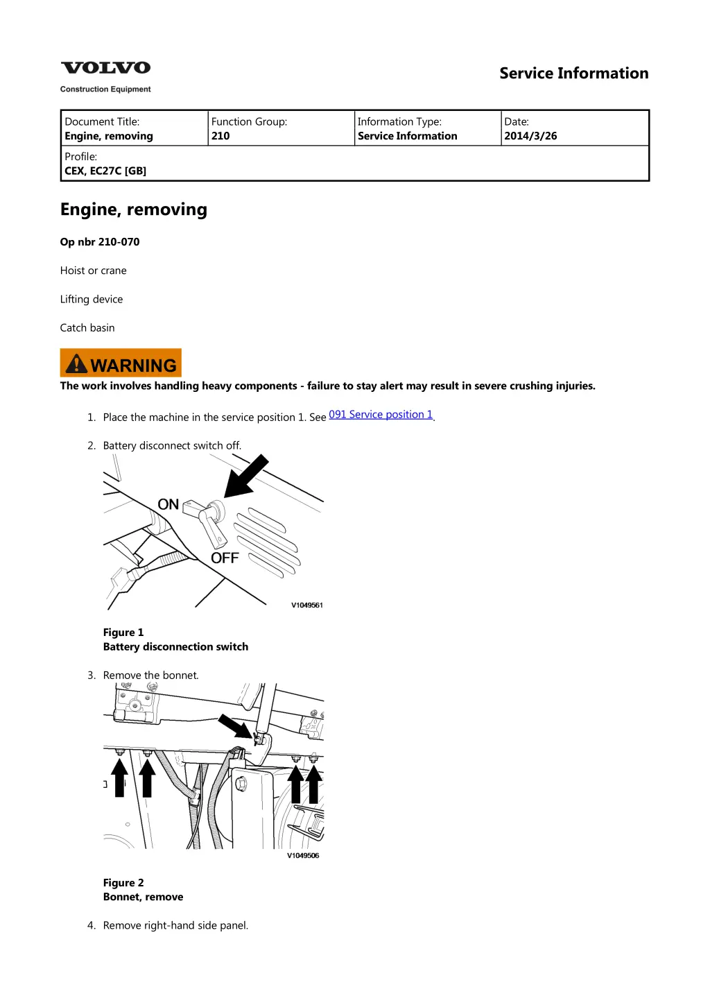 service information 1