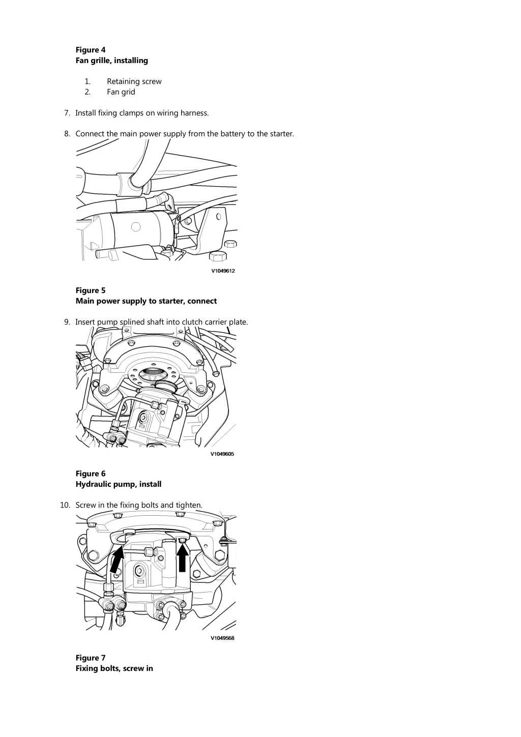 figure 4 fan grille installing