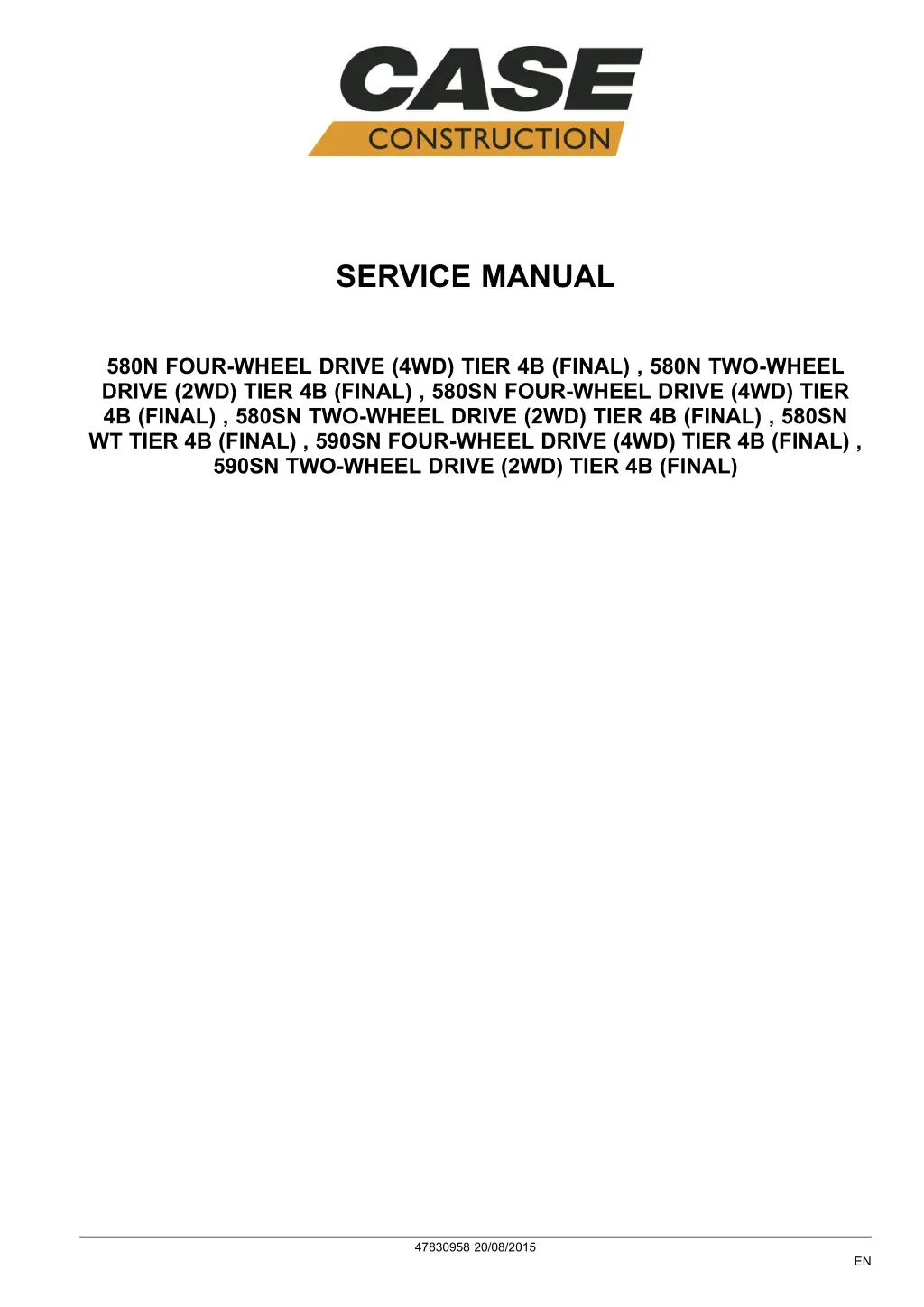 service manual