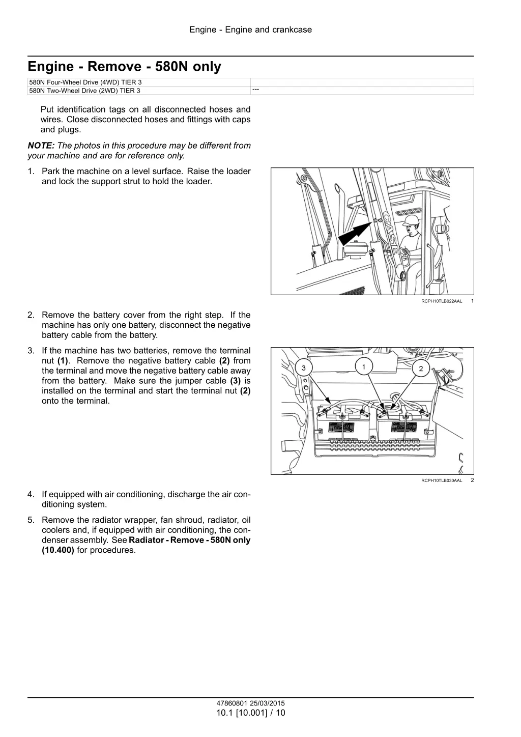 engine engine and crankcase