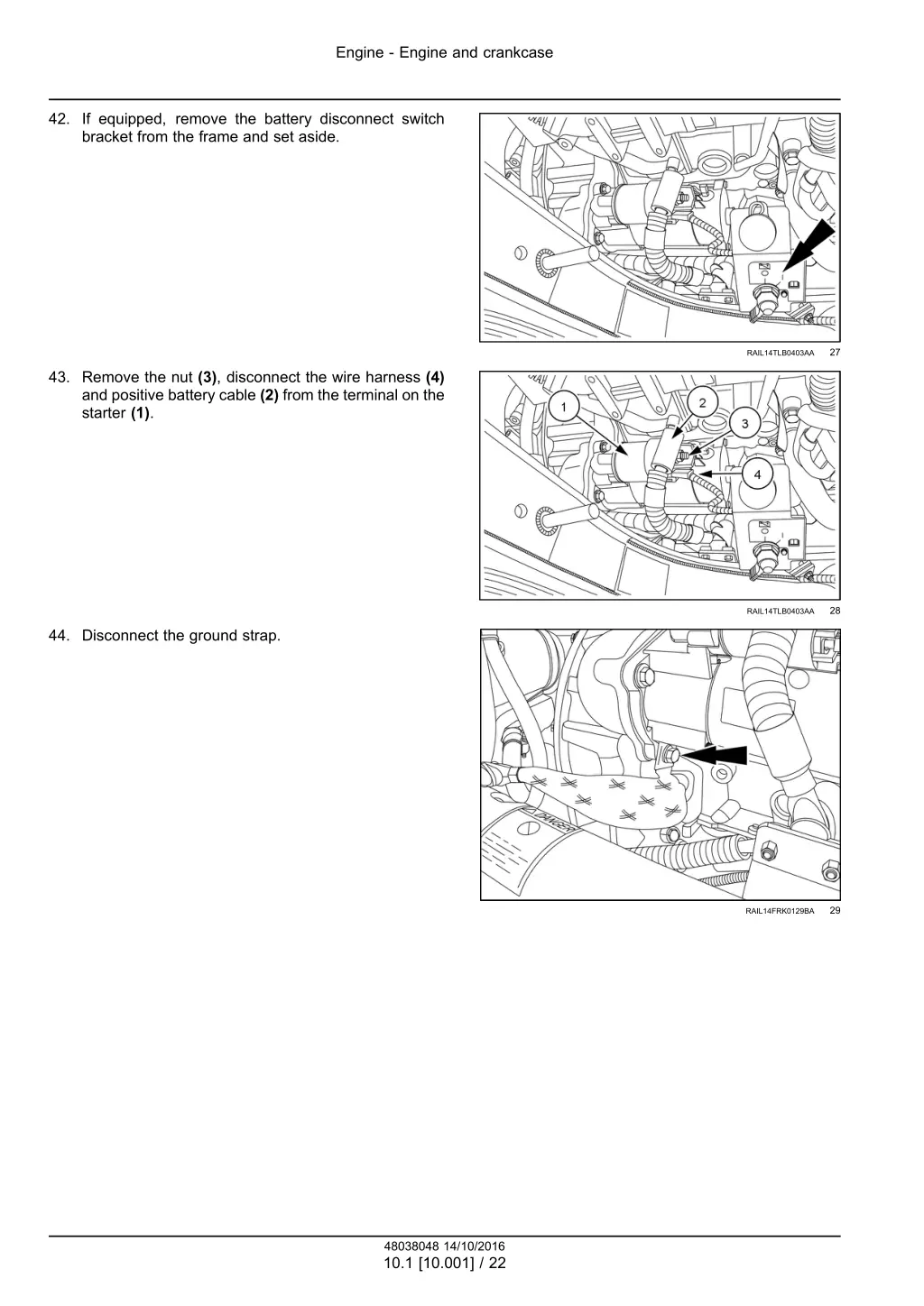 engine engine and crankcase 13