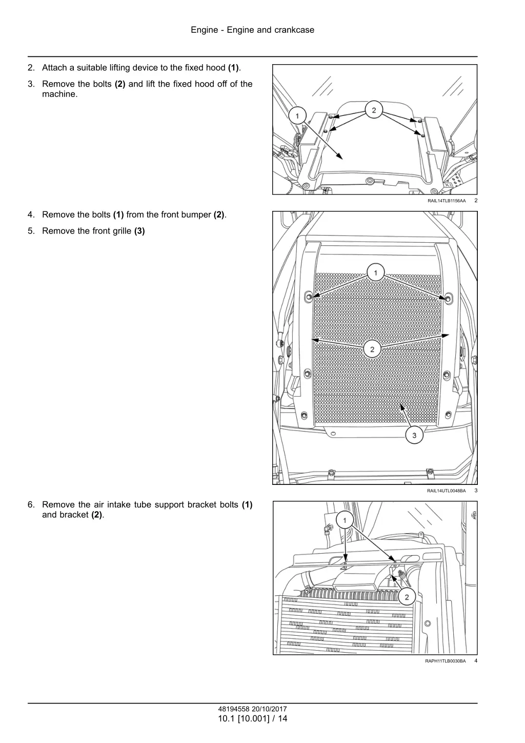 engine engine and crankcase 1