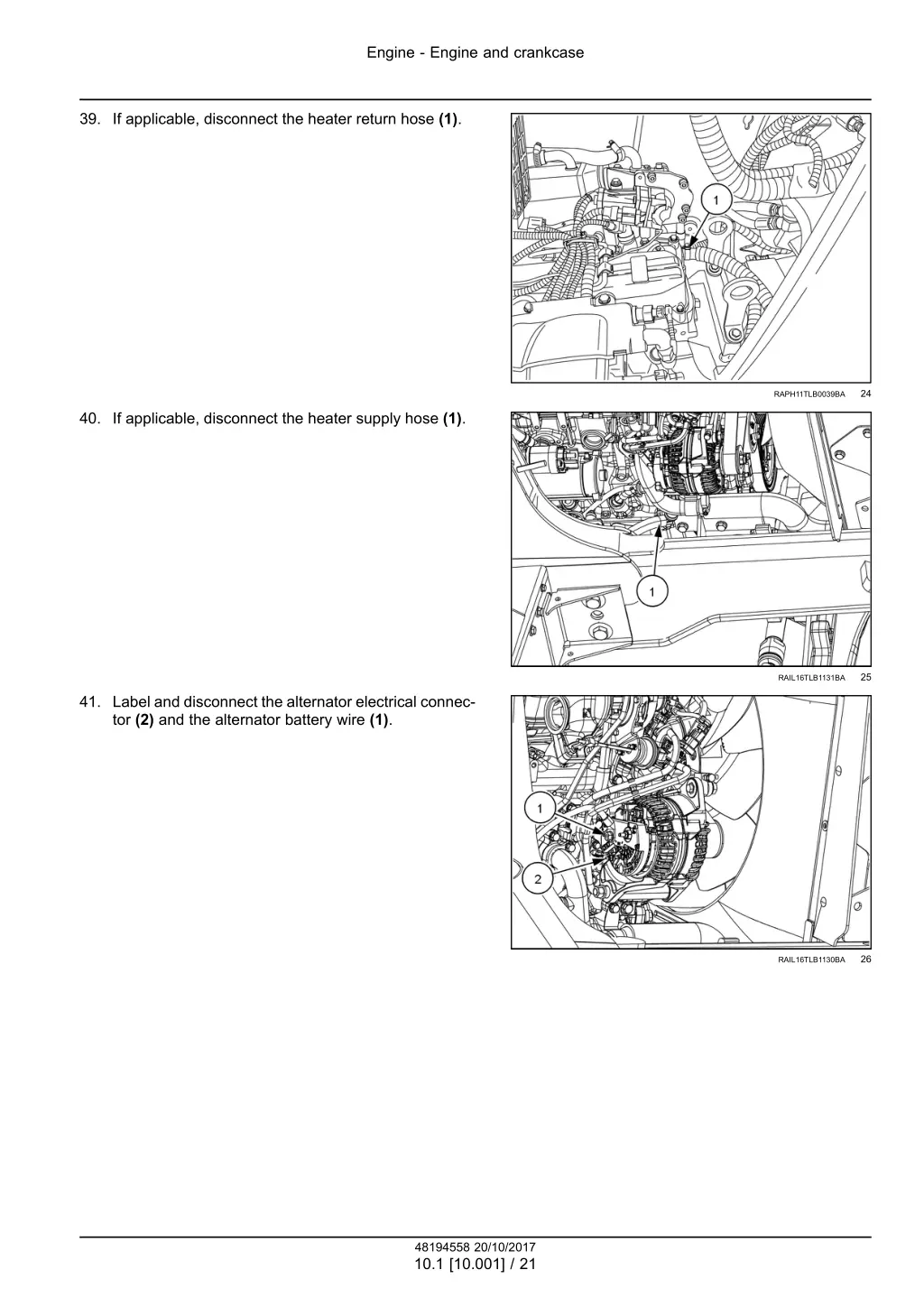 engine engine and crankcase 8