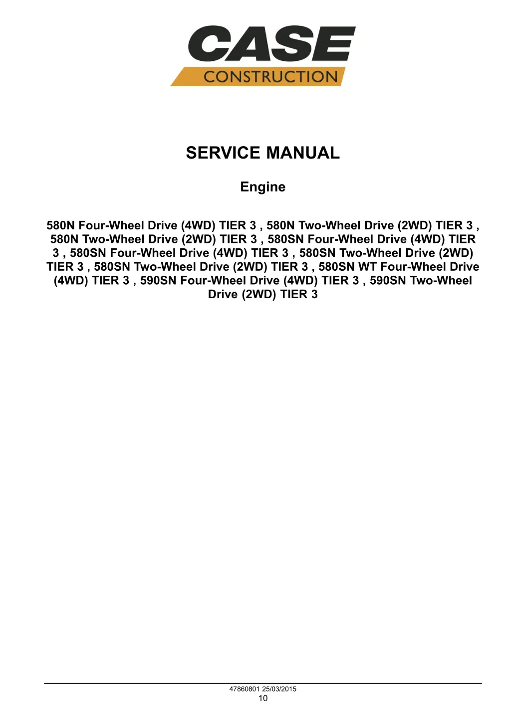 service manual 1