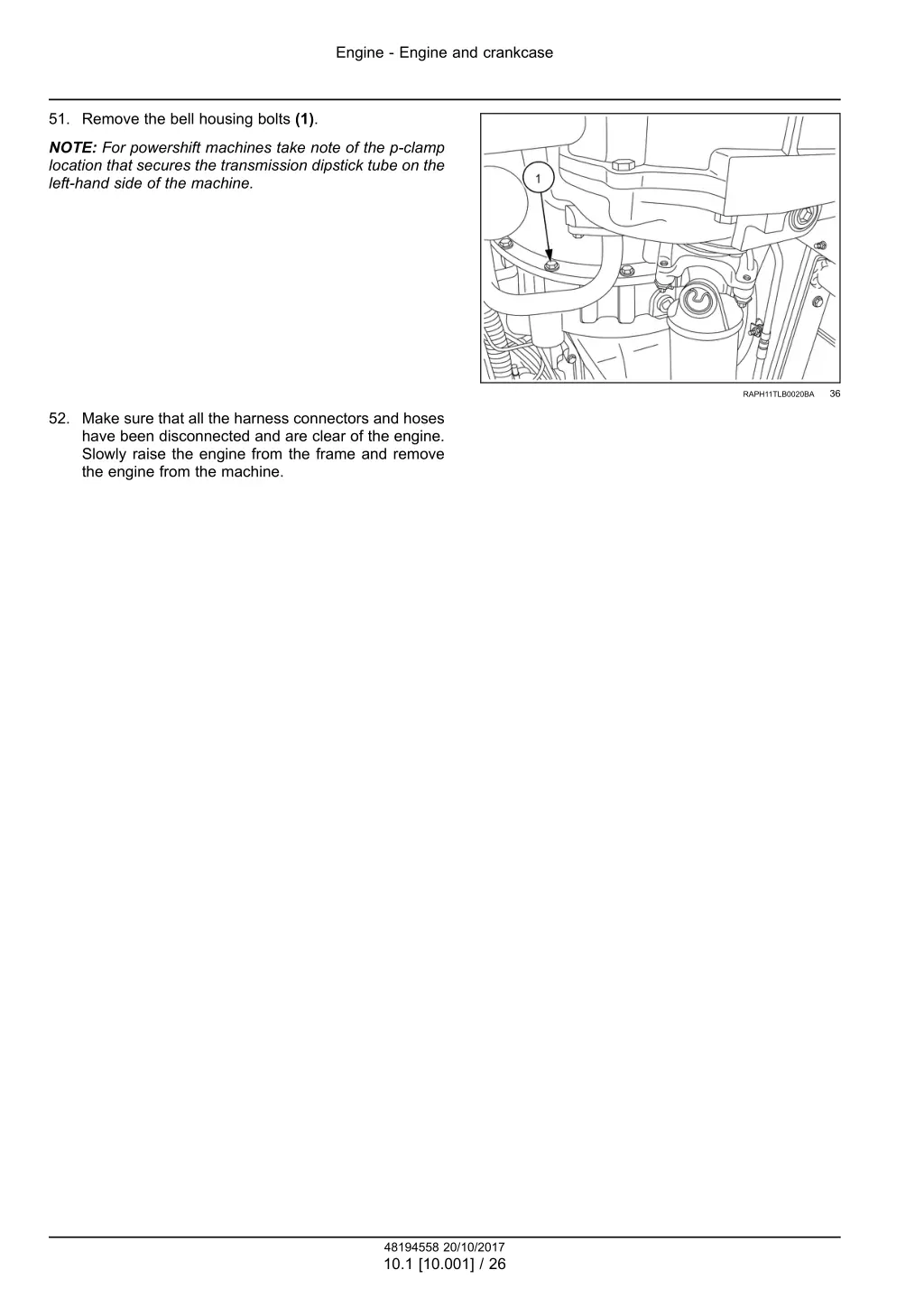 engine engine and crankcase 13