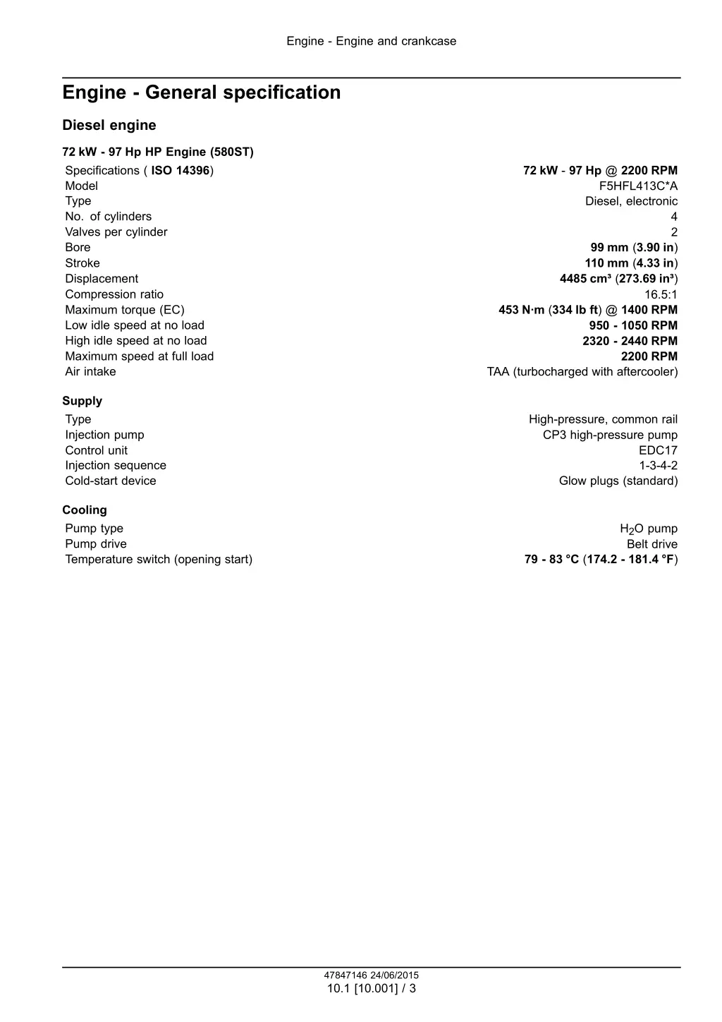 engine engine and crankcase