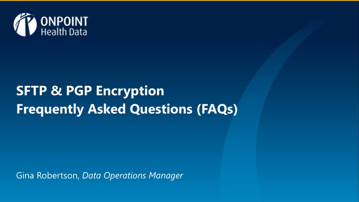 sftp pgp encryption frequently asked questions