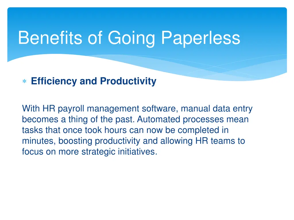 benefits of going paperless 1