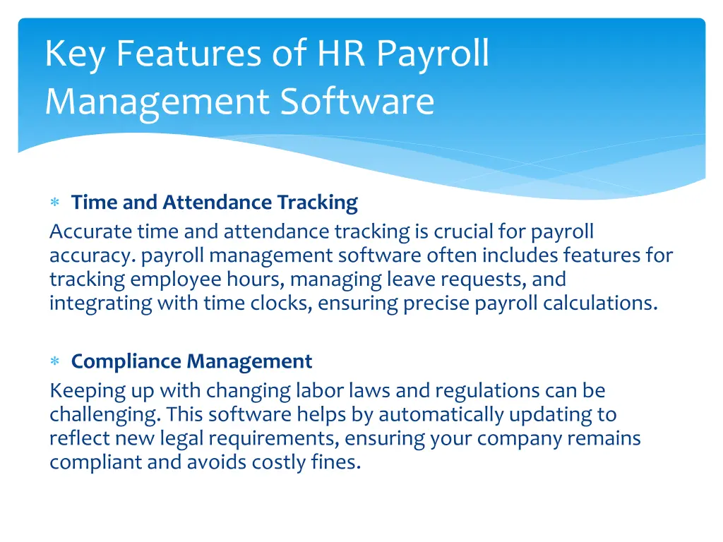 key features of hr payroll management software 1