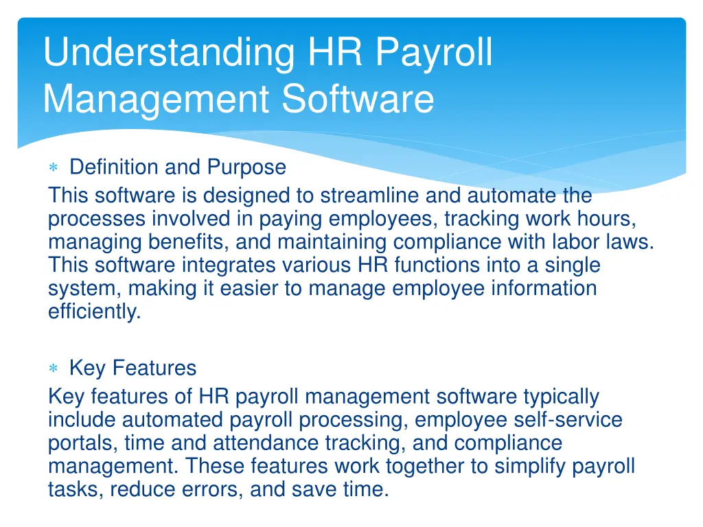 understanding hr payroll management software