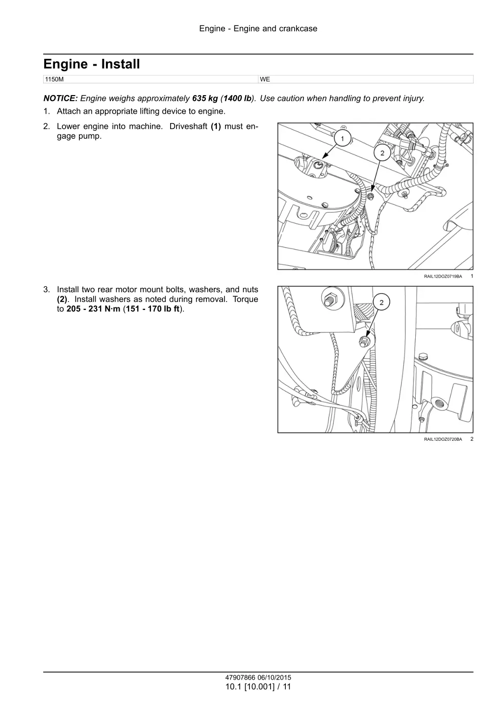 engine engine and crankcase 8