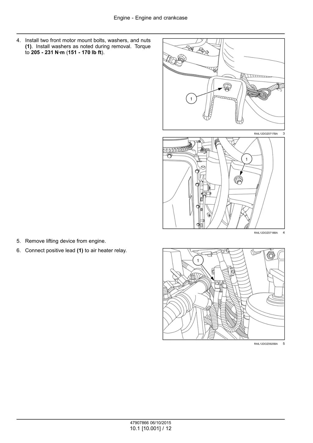 engine engine and crankcase 9