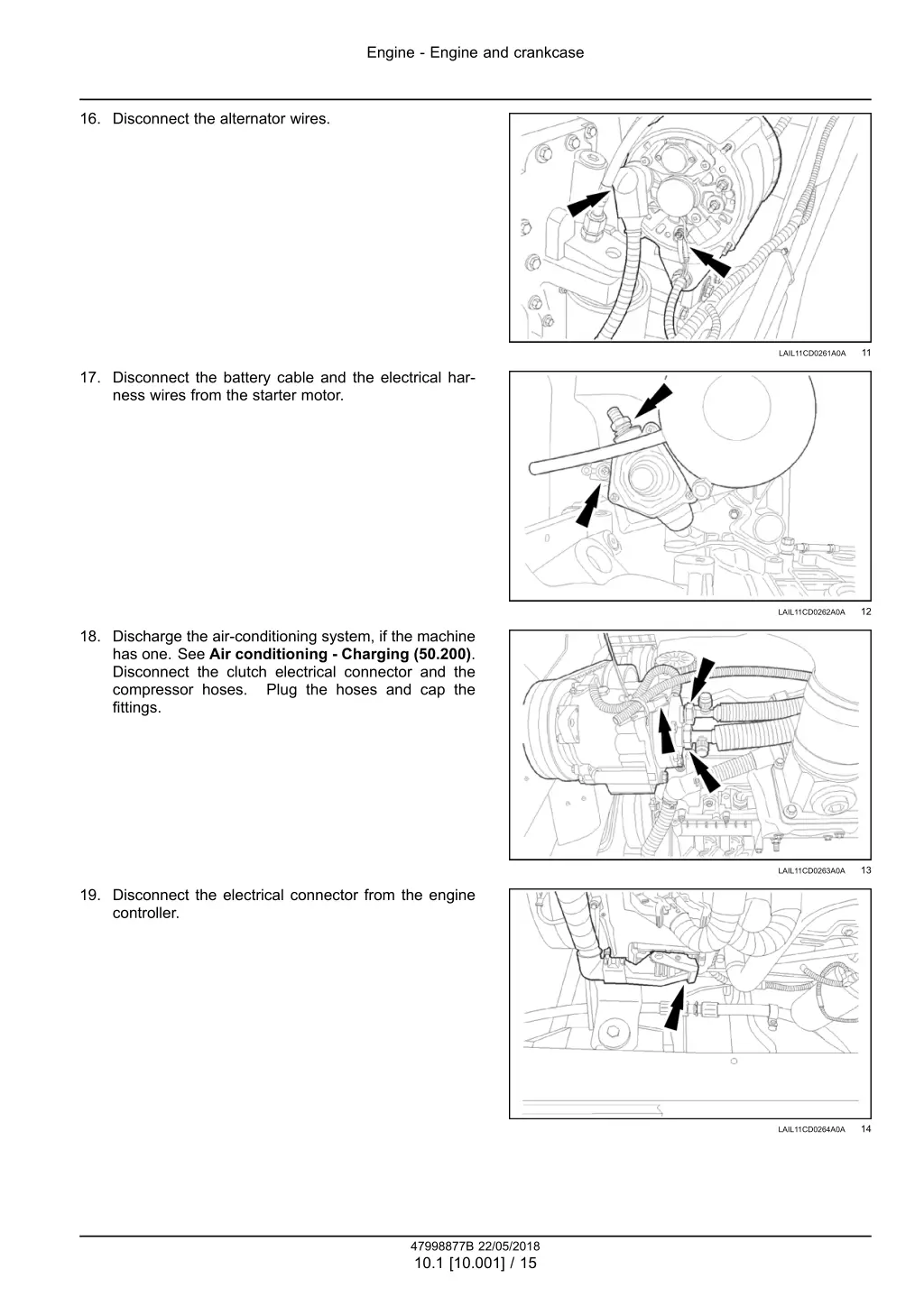 engine engine and crankcase 3